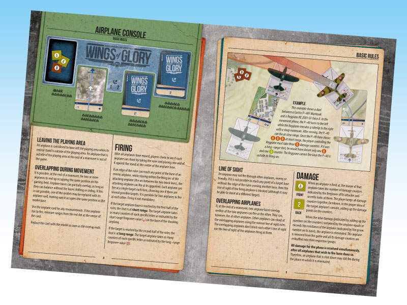 Wgs002a Ww2 Wings Of Glory Rules And Accessories Pack Ares Games