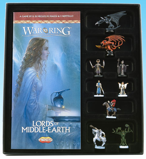 War of the Ring Lords of Middle Earth Game Expansion Ares Games BRAND NEW 
