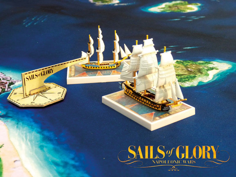 Carmagnole 1793 French Frigate Ship Pack AGSSGN105A Ares Games Sails of Glory 