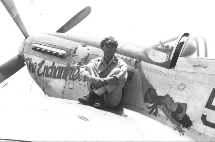 The P-51D Mustang of 506th with the famous Enchantress on the fuselage.