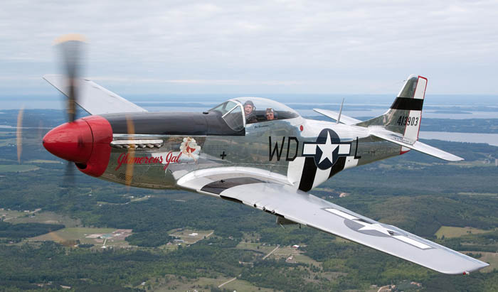 A P-51D Mustang still able to fly!