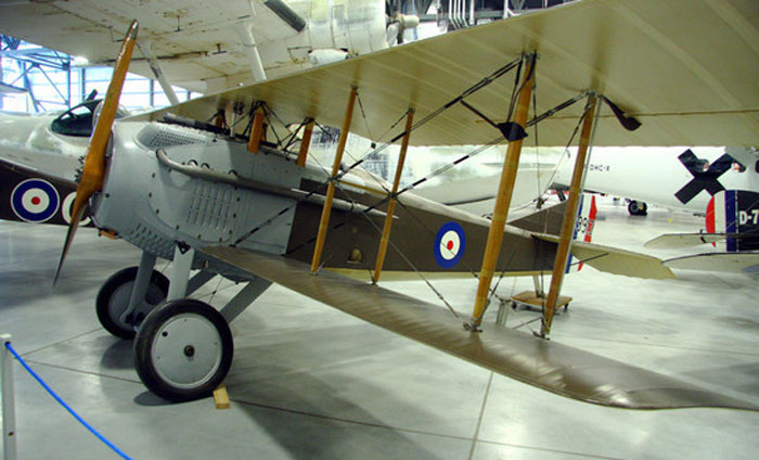 A well-preserved SPAD S.VII.