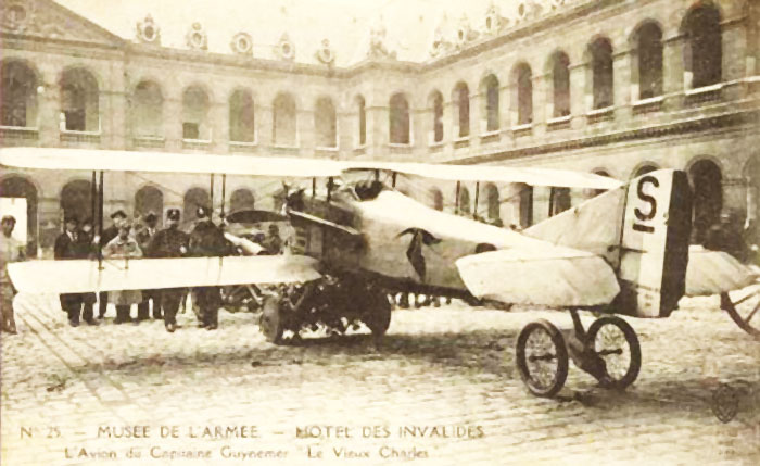 Georges Guynemer aircraft at the Museum de l'Armée.