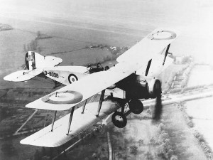 Another Bristol F2.B ready to attack.