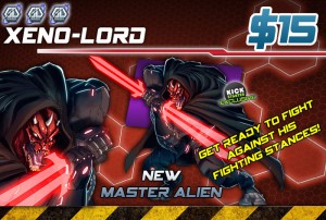 Xeno-Lord: a most dangerous opponent, hailing from the Queen's personal guard.