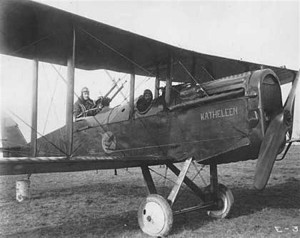 An Airco DH.4 operated by the 55th Squadron.