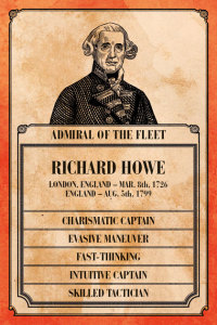 Richard Howe's Captain Card