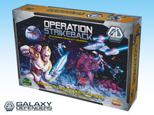 Operation Strikeback: one of the upcoming expansions for Galaxy Defenders