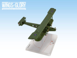 One of the two Handley-Page O/400 miniatures coming in Wings of Glory (RAF version).
