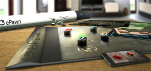 The ePawn Arena connected gaming board.