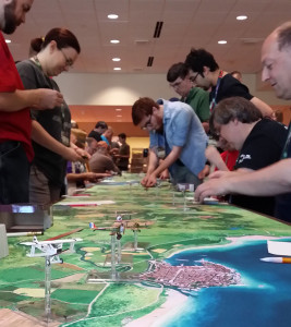 Wings of Glory game at Gen Con 2015.
