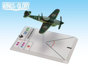 Wings of Glory's miniature of a Bf.109 K-4 used by Staffel 9, JG 3.