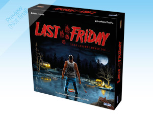 Last Friday, a survival horror board game. 