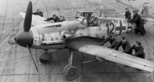 Bf.109 G-6: a variant of the G series, the most numerous version of Bf.109 fighter. 
