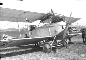 Albatros C.III, one of the most used two-seaters of WWI.