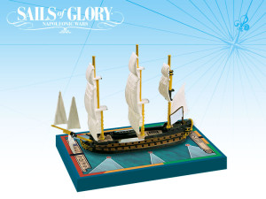 One of the three Artesién class ships coming in the new wave of Sails of Glory Ship Packs.
