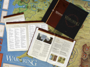A view of the items in the Deluxe Set, including the extra-size gameboard.