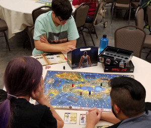 Last Friday session at Salt Lake Count Library, ran by Fongo Bongo Games.