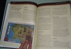 One of the hardbound volumes is the Companion, a super-detailed strategy guide accompanying the rules.