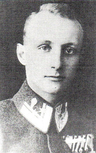 The Austro-Hungarian pilot Karl Gruber.