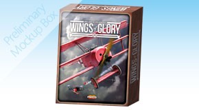WW1 Wings of Glory - Rules and Accessories Pack (Preliminary Mockup Box)