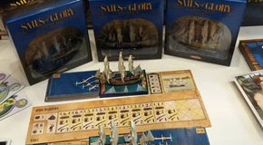 The new ships arriving at Sails of Glory.