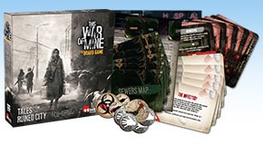 This War of Mine TBG - Tales from the Ruined City - Components