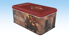 War of the Ring The Card Game - Shadow Card Box and Sleeves (Red Bannerman version)