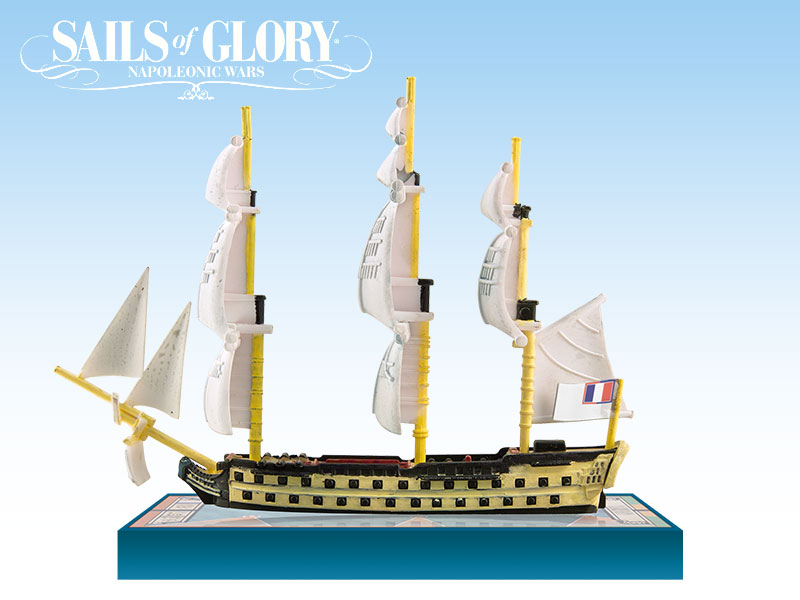 SAILS OF GLORY SGN110C PETIT ANNIBAL 1782 LEANDER 1798 SHIP BRAND NEW 