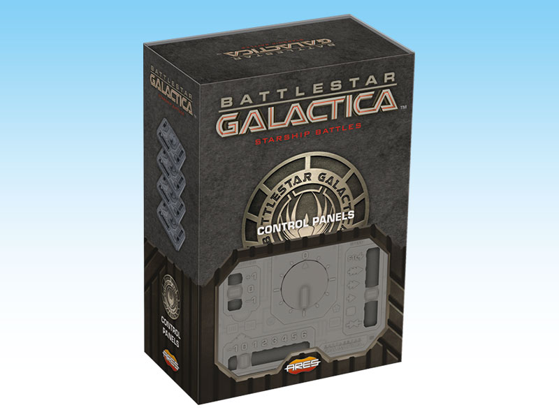 AGSBSG501A Ares Games Battlestar Galactica Starship Battles Control Panel Pack
