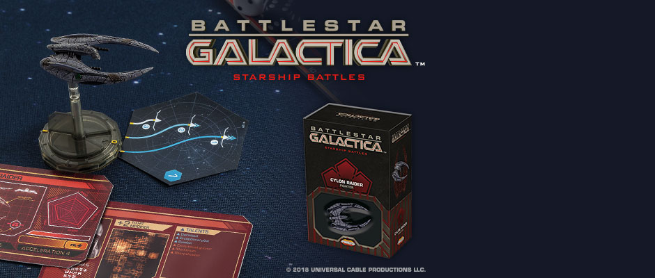 Ares Games Battlestar Galactica Starship Battles:Spaceship Pack Scar's Cylon 