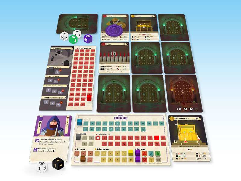 Mini Rogue: how to play with cooperative rules and campaign mode « Ares  Games